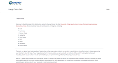 Desktop Screenshot of echoiceparts.com